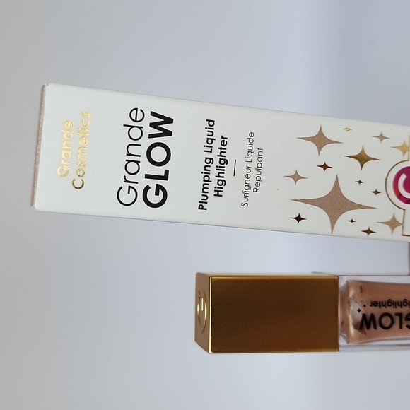 Grande Cosmetics Grande Glow Plumping Liquid Highlighter - French Pearl - Picture 3 of 11